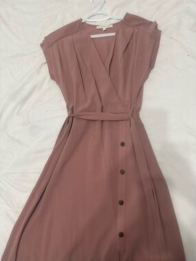 Monteau Mauve Rose Dress
